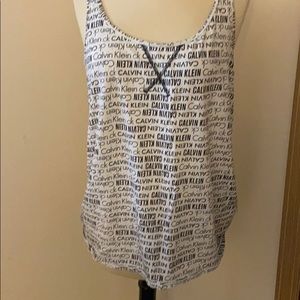 Racerback Calvin Klein PJ shorts set .